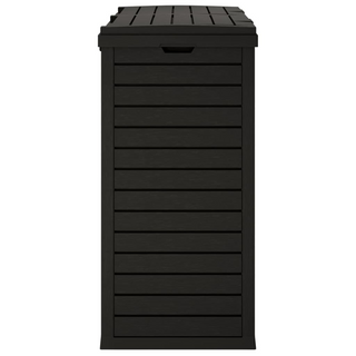 Outdoor Garbage Bin Black 78x41x86 cm Polypropylene - Giant Lobelia