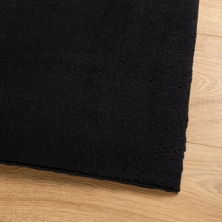 vidaXL Rug HUARTE Short Pile Soft and Washable Black 200x280 cm - Giant Lobelia