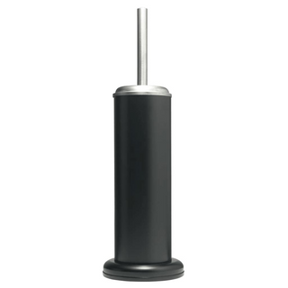 Sealskin Toilet Brush and Holder Acero Black 361730519 - Giant Lobelia