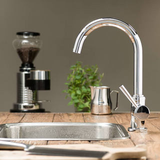 SCHÜTTE Sink Mixer CORNWALL Chrome - Giant Lobelia