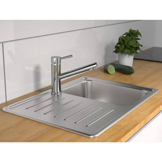 SCHÜTTE Sink Mixer UNICORN Low Pressure Chrome - Giant Lobelia