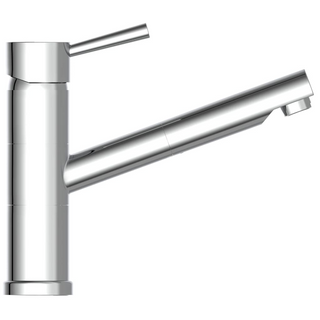 SCHÜTTE Sink Mixer UNICORN Low Pressure Chrome - Giant Lobelia