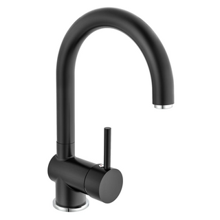 EISL Sink Mixer FUTURA Black-Chrome - Giant Lobelia