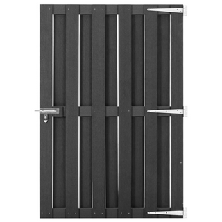 vidaXL Garden Gate WPC 100x150 cm Grey - Giant Lobelia