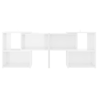 vidaXL TV Cabinet High Gloss White 104x30x52 cm Engineered Wood - Giant Lobelia