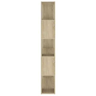 Book Cabinet Room Divider Sonoma Oak 100x24x155 cm Engineered Wood - Giant Lobelia