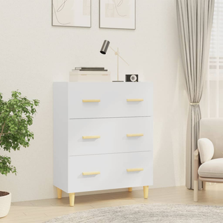 vidaXL Sideboard White 70x34x90 cm Engineered Wood - Giant Lobelia