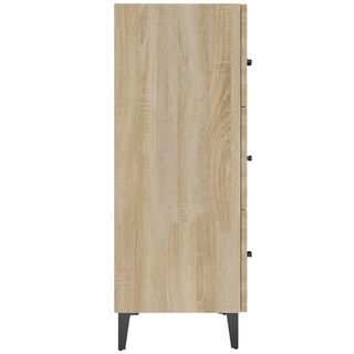 vidaXL Sideboard Sonoma Oak 69.5x34x90 cm Engineered Wood - Giant Lobelia