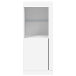 vidaXL Sideboard with LED Lights White 41x37x100 cm - Giant Lobelia