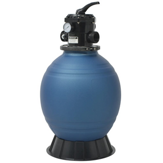 vidaXL Pool Sand Filter with 6 Position Valve Blue 460 mm - Giant Lobelia