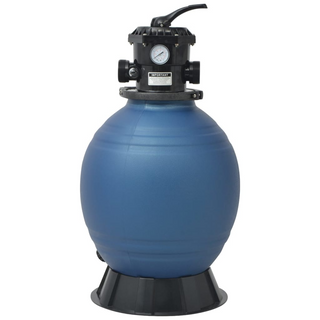 vidaXL Pool Sand Filter with 6 Position Valve Blue 460 mm - Giant Lobelia