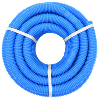 vidaXL Pool Hose with Clamps Blue 38 mm12 m - Giant Lobelia