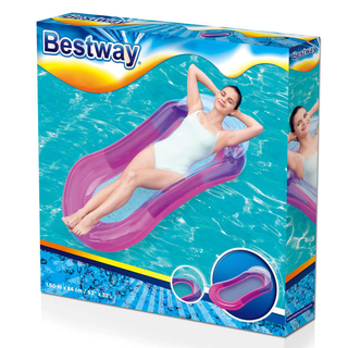 Bestway Inflatable Pool Lounger Aqua Lounge - Giant Lobelia