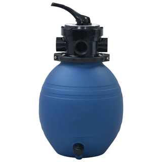 vidaXL Pool Sand Filter with 4 Position Valve Blue 300 mm - Giant Lobelia