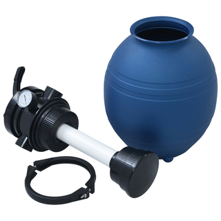 vidaXL Pool Sand Filter with 4 Position Valve Blue 300 mm - Giant Lobelia