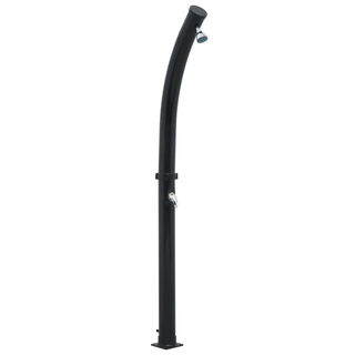 vidaXL Solar Shower Black 214 cm 20 L - Giant Lobelia