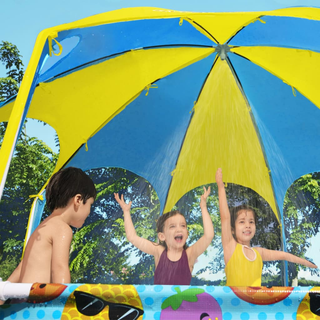 Bestway Steel Pro UV Careful Above Ground Pool for Kids 244x51 cm - Giant Lobelia