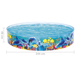 Bestway Fill 'N Fun Odyssey Pool 244x46 cm - Giant Lobelia