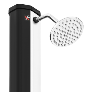 vidaXL Outdoor Solar Shower with Shower Head and Faucet 35 L - Giant Lobelia