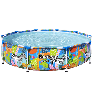 Bestway Swimming Pool Steel Pro Frame 305x66 cm - Giant Lobelia