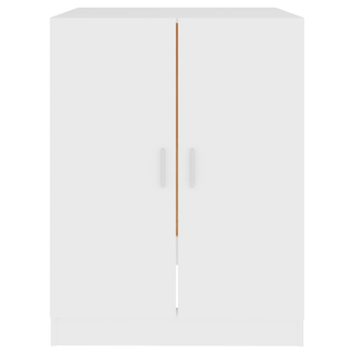 Washing Machine Cabinet White 71x71.5x91.5 cm - Giant Lobelia