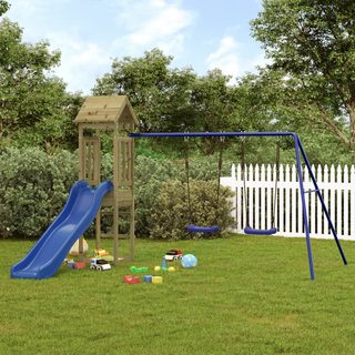 Outdoor Playset Impregnated Wood Pine - Giant Lobelia