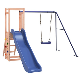 Outdoor Playset Solid Wood Douglas - Giant Lobelia