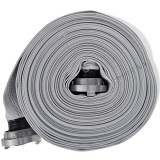 vidaXL Fire Hose Flat Hose 30 m with C-Storz Couplings 2 Inch - Giant Lobelia