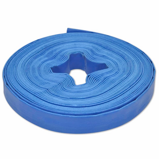 vidaXL Flat Hose 25 m 1" PVC Water Delivery - Giant Lobelia