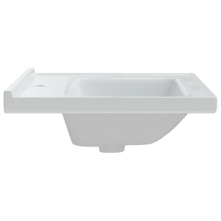 Bathroom Sink White 61x48x19.5 cm Rectangular Ceramic - Giant Lobelia