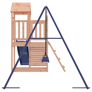 Outdoor Playset Solid Wood Douglas - Giant Lobelia