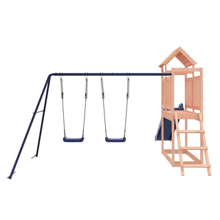 Outdoor Playset Solid Wood Douglas - Giant Lobelia