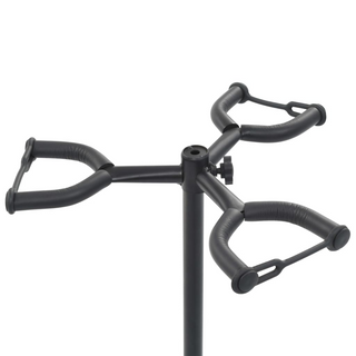 vidaXL Guitar Stand Black Steel - Giant Lobelia