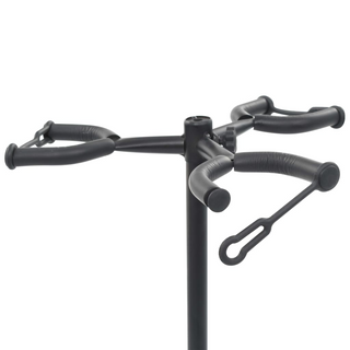 vidaXL Guitar Stand Black Steel - Giant Lobelia