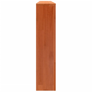 vidaXL Radiator Cover Wax Brown 79.5x19x84 cm Solid Wood Pine - Giant Lobelia