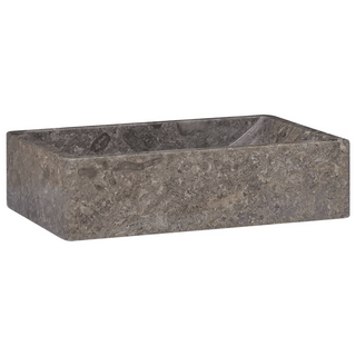 vidaXL Sink 45x30x12 cm Marble High Gloss Grey - Giant Lobelia