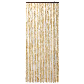 vidaXL Insect Curtain Beige 90x220 cm Chenille - Giant Lobelia