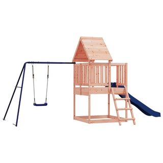 Outdoor Playset Solid Wood Douglas - Giant Lobelia