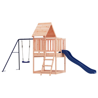 Outdoor Playset Solid Wood Douglas - Giant Lobelia