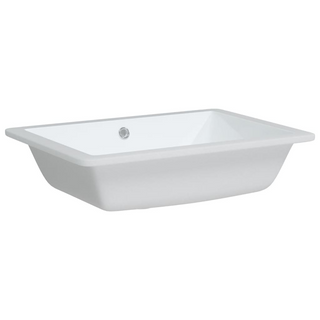 Bathroom Sink White 55.5x40x18.5 cm Rectangular Ceramic - Giant Lobelia