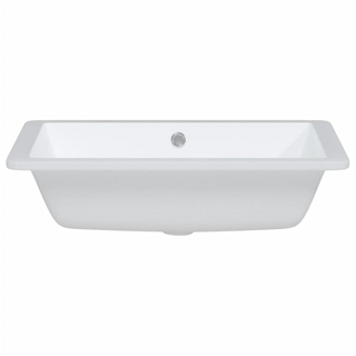 Bathroom Sink White 55.5x40x18.5 cm Rectangular Ceramic - Giant Lobelia