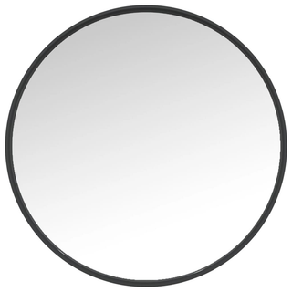 vidaXL Wall Mirror Black 50 cm - Giant Lobelia