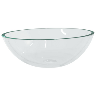 Basin Glass 50x37x14 cm Transparent - Giant Lobelia