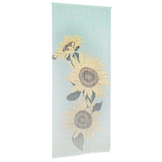 vidaXL Insect Door Curtain Bamboo 90x200 cm - Giant Lobelia