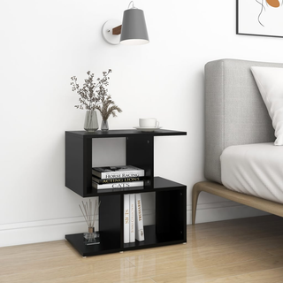 Bedside Cabinets 2 pcs Black 50x30x51.5 cm Engineered Wood - Giant Lobelia