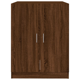 Washing Machine Cabinet Brown Oak 71x71.5x91.5 cm - Giant Lobelia