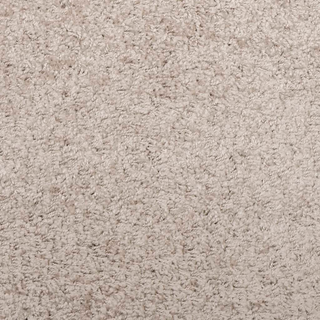 Shaggy Rug PAMPLONA High Pile Modern Beige 240x240 cm - Giant Lobelia