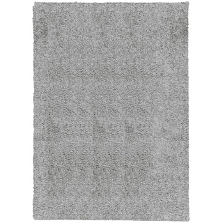 Shaggy Rug PAMPLONA High Pile Modern Grey 200x280 cm - Giant Lobelia