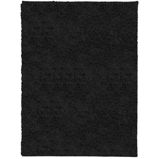 vidaXL Shaggy Rug PAMPLONA High Pile Modern Black 300x400 cm - Giant Lobelia