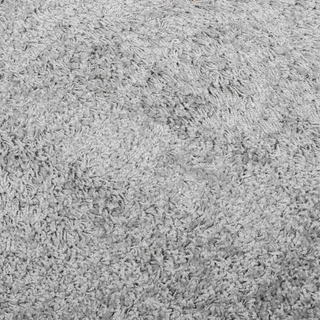 Shaggy Rug PAMPLONA High Pile Modern Grey Ø 280 cm - Giant Lobelia